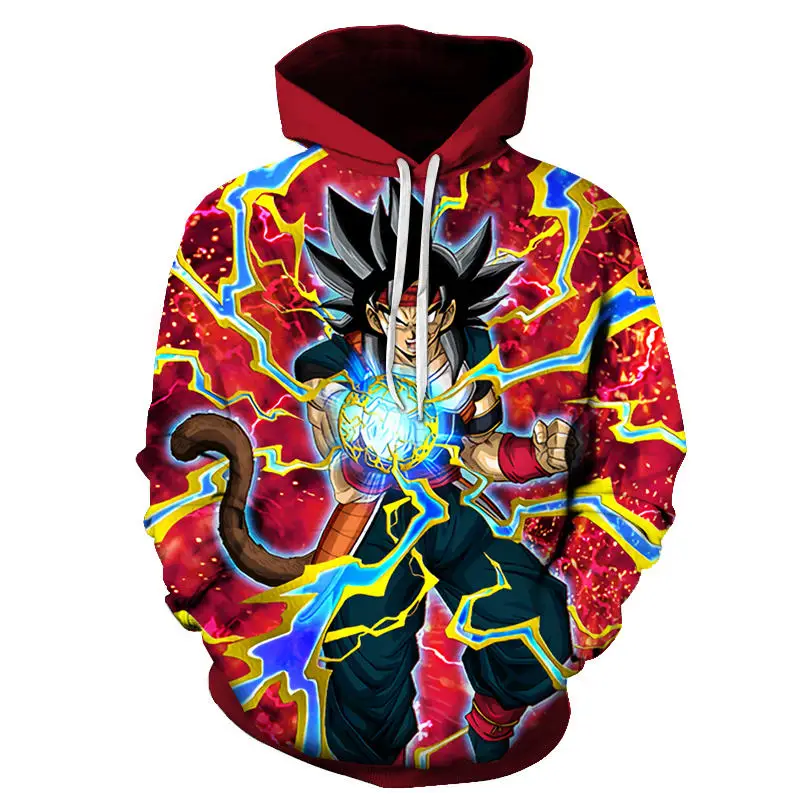 Дизайн, худи с принтом power DBZ dragon ball Z wukong 3D Outone, Мужской пуловер, лидер продаж, толстовки, модные топы, одежда - Цвет: WNT209