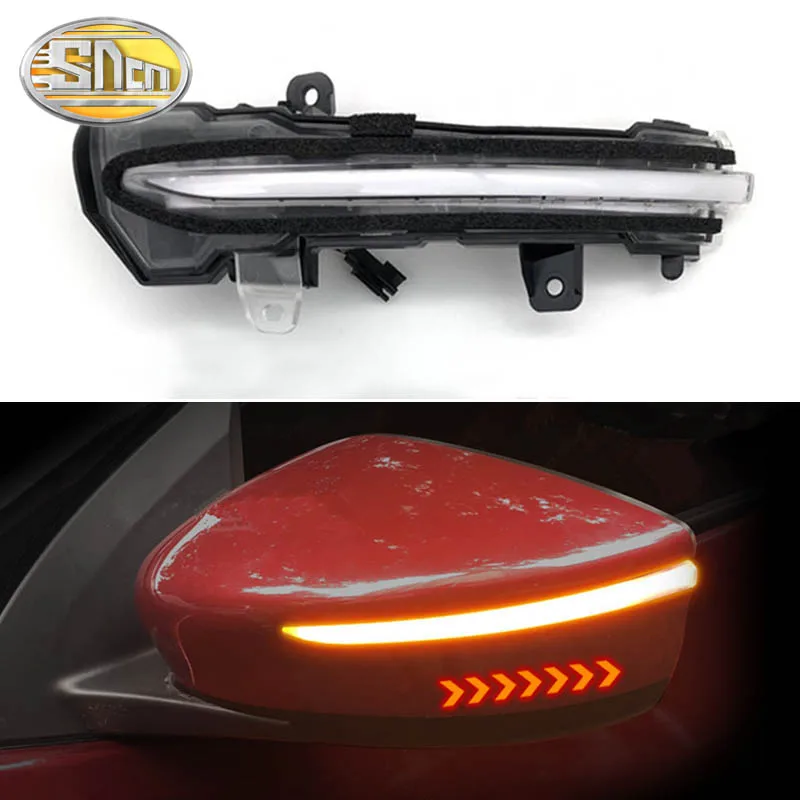 

For Nissan Kicks P15 2016-2019 Note E12 2017-2019 Dynamic LED Turn Signal Light Side Wing Rearview Mirror Indicator Blinker