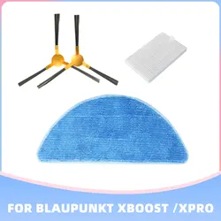Principal & escova lateral filtro mop hepa filtro primário para blaupunkt xboost/xpro robô aspirador de pó lança peças acessórios