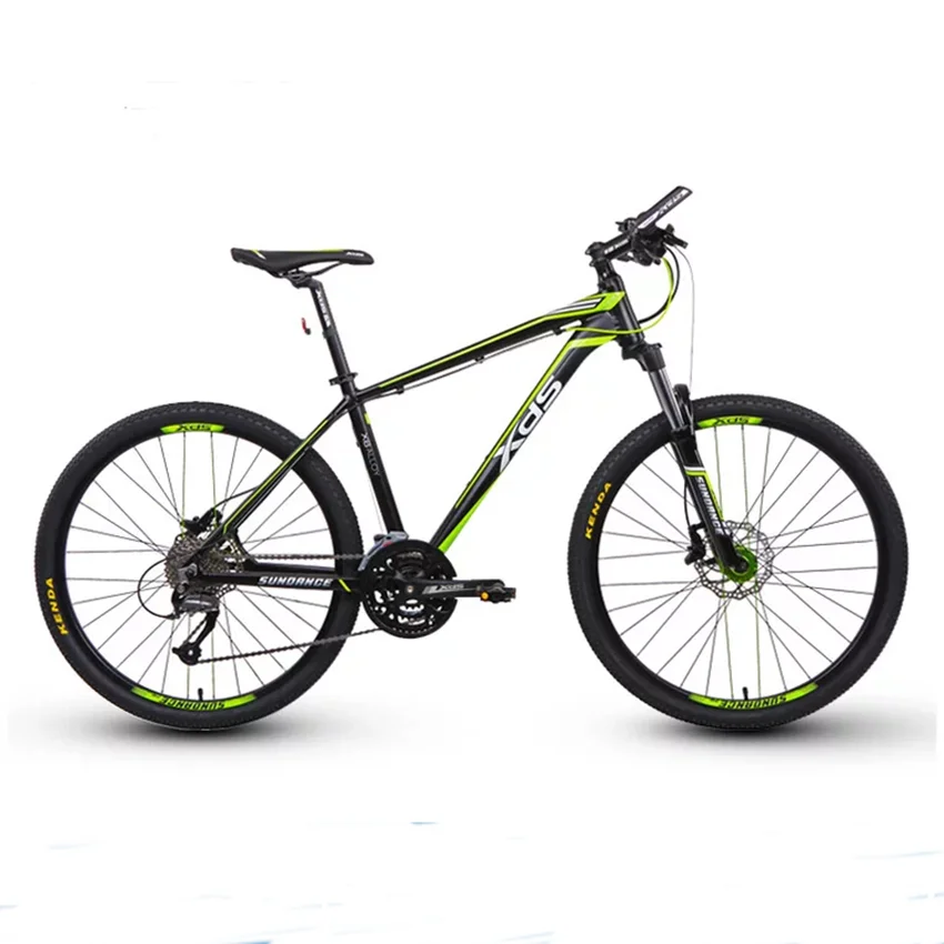 Adult 27 speed dual v brake aluminum alloy hard frame mountain bike