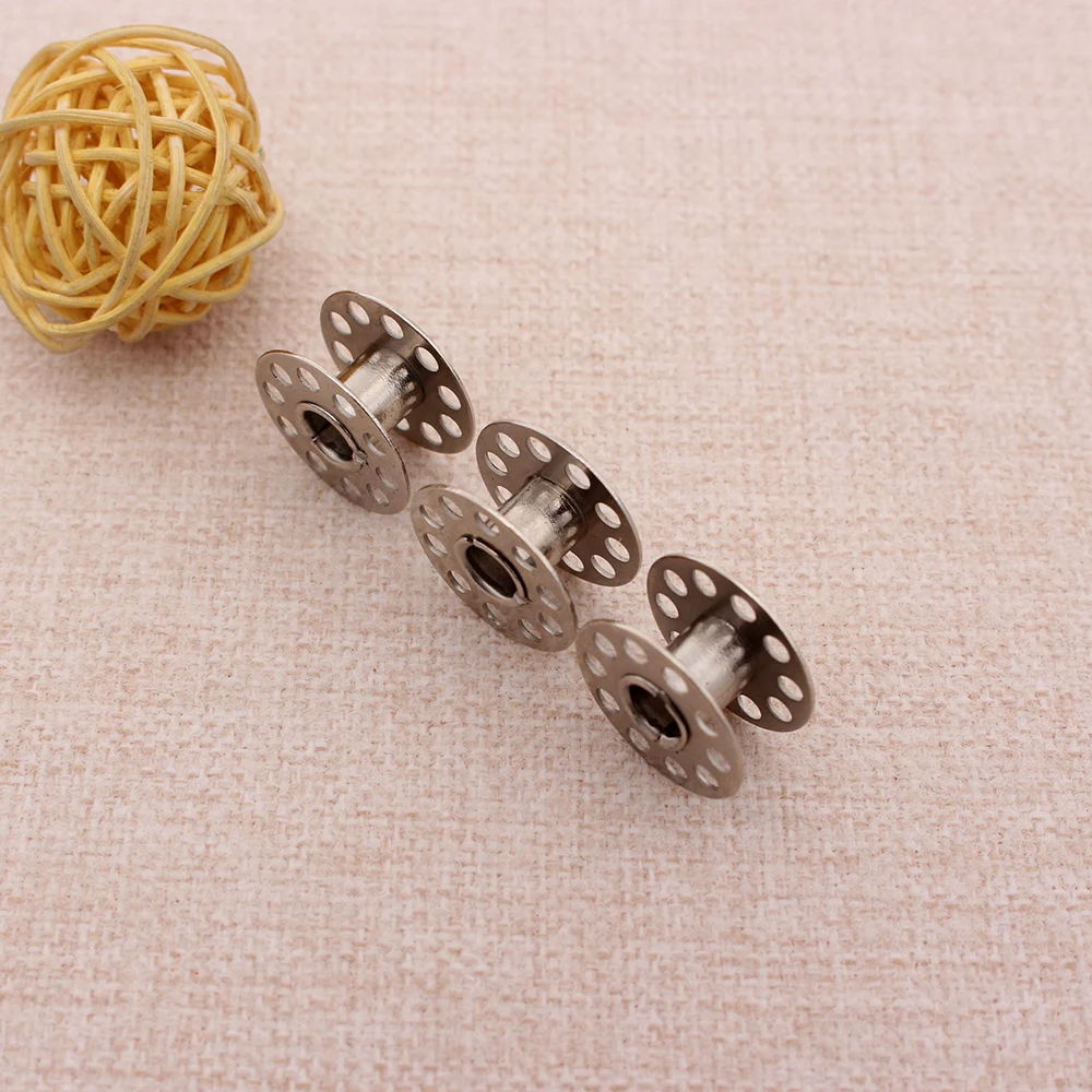 25 шт. катушки для швейных машин из нержавеющей стали металлические шпули швейные