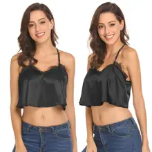 Женский кружевной сексуальный жилет, модная майка без рукавов, майка, нижнее белье, майка, удобная повседневная женская одежда