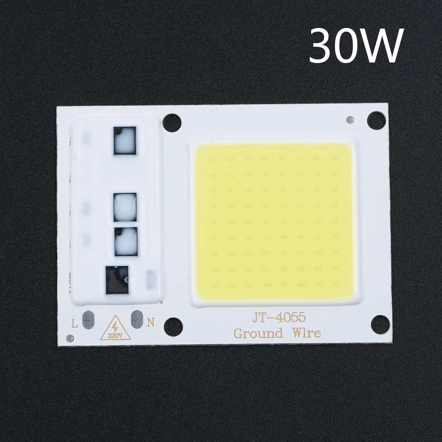 30W Smart IC драйвер 20 Вт 30 Вт 50 Вт Светодиодный прожектор COB Чип Вход интегрированный 220V - Габаритные размеры: 30W