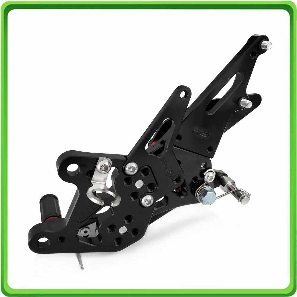 Adjustable Rearsets rear set sets footrest foot rest pegs pedal for Honda CBR 600 RR CBR600RR ABS 2009 2010  2011 2012 2013 2014 2015 2016 2017 2018 2019 (11)