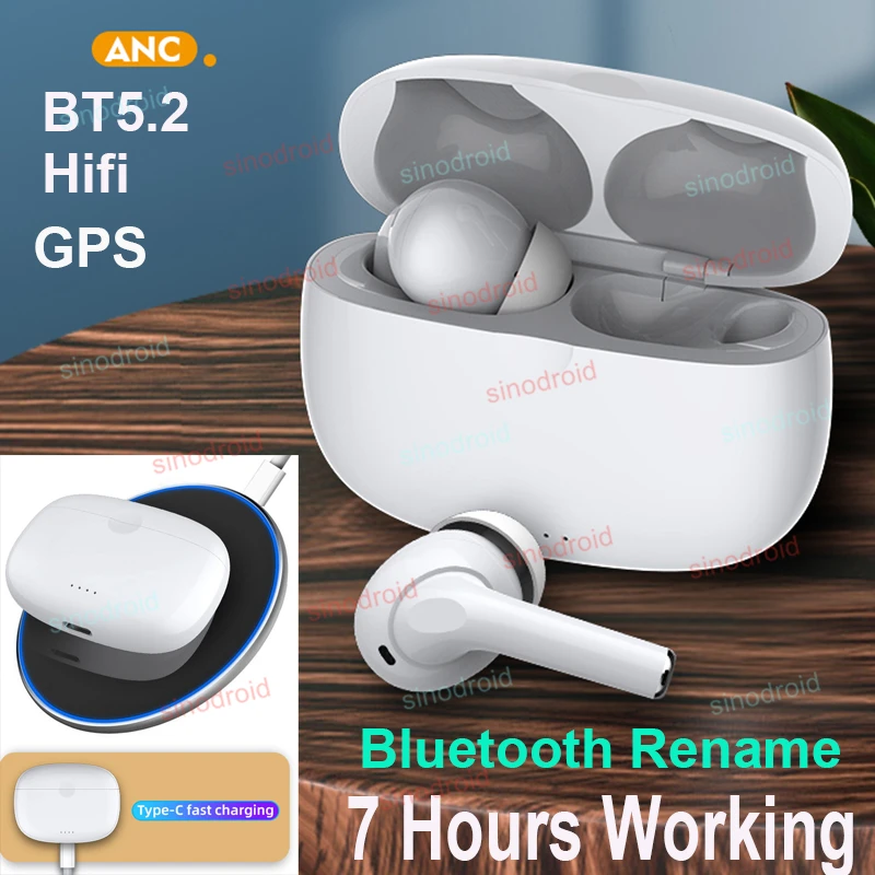 Hi-Fi наушники-вкладыши TWS с ANC наушники для активного Шум шумоподавления