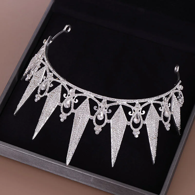 Свадебная тиара FORSEVEN для женщин и девушек повязка на голову невесты дня рождения