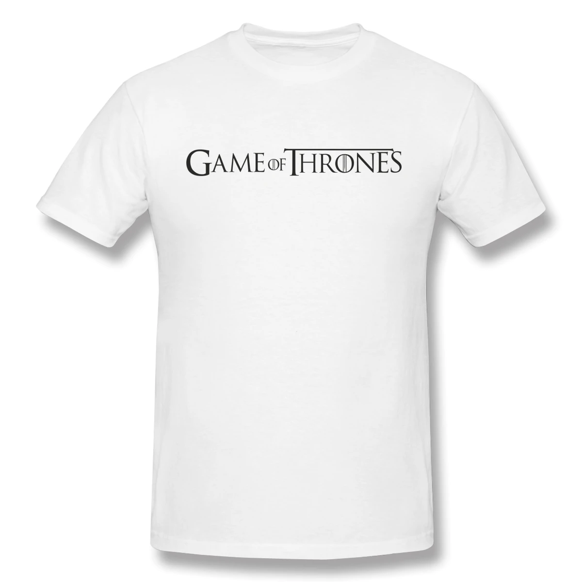 

Game Of Thrones Picture off white Men's Basic Short Sleeve T-Shirt 100 Percent Cotton Graphic Tshirt