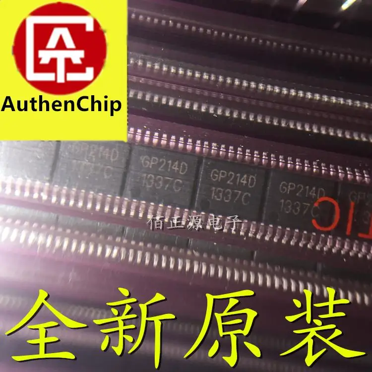 

10 шт., 100% оригинальные новые фонарики GP214D GP214 SMD TSSOP16, двухканальный фазно-заблокированный циклический чип
