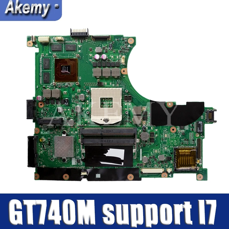 N56VB moederbord voor ASUS N56VM N56VB N56VV N56VZ Laptop moederbord REV2.0 N56VB GT740M 2G-ondersteuning I7 origineel N56VB moederbord voor ASUS N56VM N56VB N56VV N56VZ Laptop moederbord REV2.0 N56VB GT740M 2G-ondersteuning I7 origineel