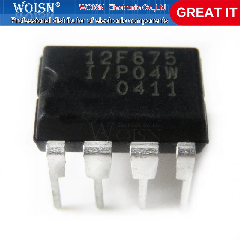 5 шт./лот PIC12F675-I/P 12F675 PIC12F675 PIC12F629-I/P PIC12F629 12F629 тот же DIP-8 в наличии | Электронные
