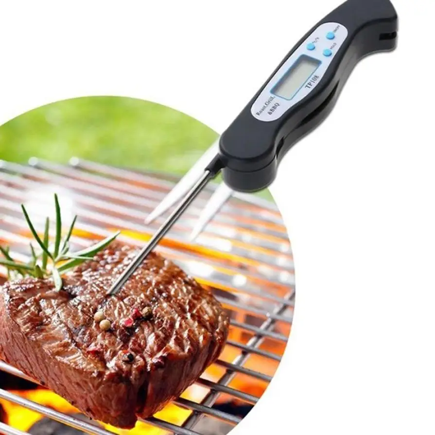 Инструменты для барбекю складной Кухонный Термометр и мяса |