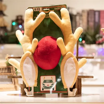 

Car decoration Christmas car Christmas Decoration Christmas car decoration elk