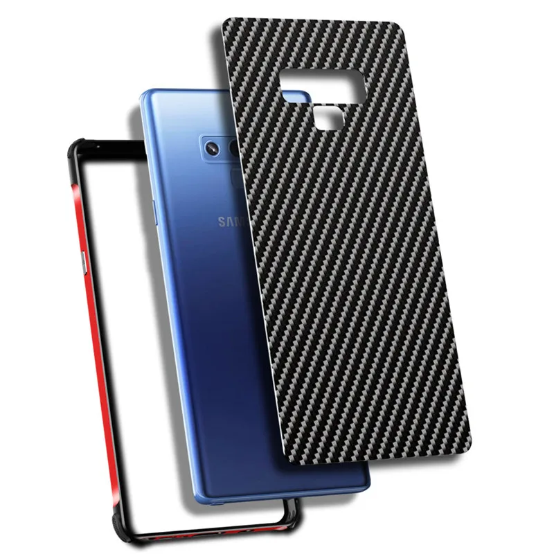 Жесткий чехол для телефона samsung S8 S9 S10 Plus note8 note9 note10pro карбоновая рамка Корпус металлический бампер противоударный чехол