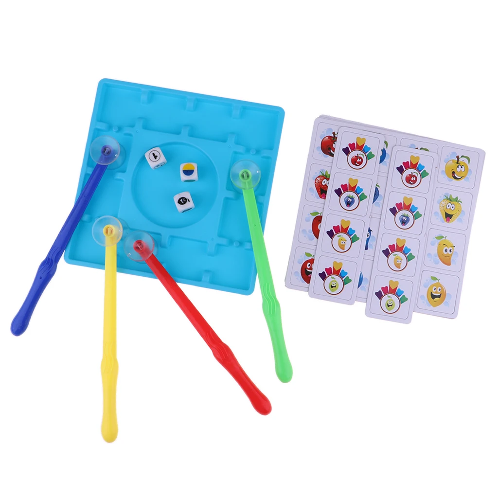 1 Set Of Kids Learning Number Shape Picture Match Card Game Educational Toys 3 Years Old Children Toys