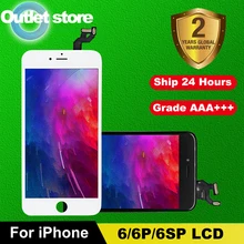 

NEW AAA+++ LCD Display For iPhone 6 6S LCD Screen With Perfect 3D Touch Screen Digitizer Assembly For 6Plus 6S 7 8 Plus Display