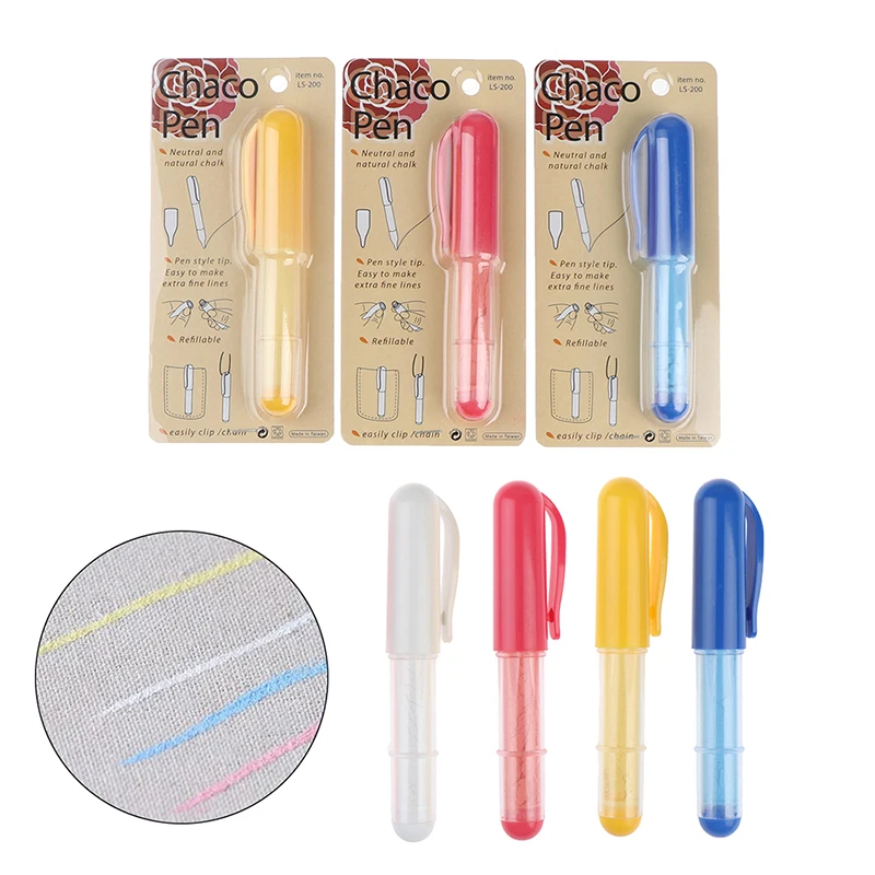 Radom Chalk Wheel Pen Cut-free Fabric Marker Pen Sewing Tailor