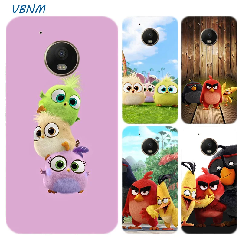 

The Angry Bird Cartoon Printed Riverdale Soft Rubber Phone Case For Motorola Moto G7 Power G6 G5 G5S E4 E5 Plus G4 Play Cover