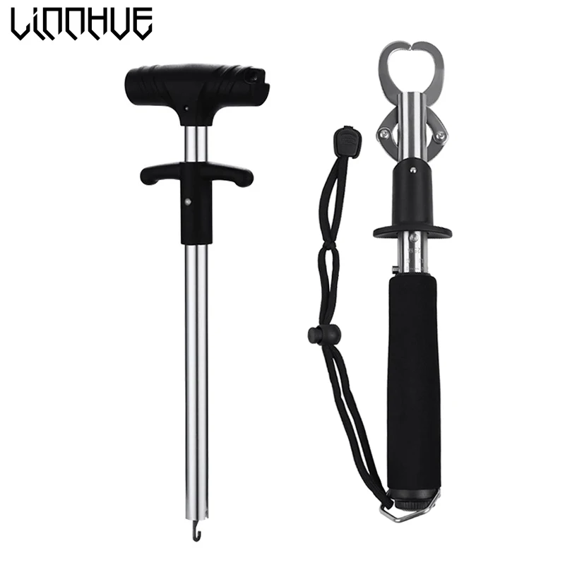 Décrocheur LINNHUE pour hameçons et leurres - Pince de pêche robuste 25kg pour extraction facile