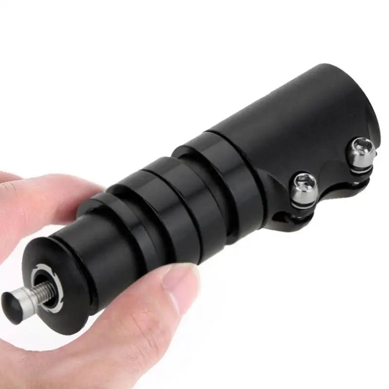 

MTB Bicycle Road Bike Fork Stem Riser Extender Adaptor Durable Black G9R1