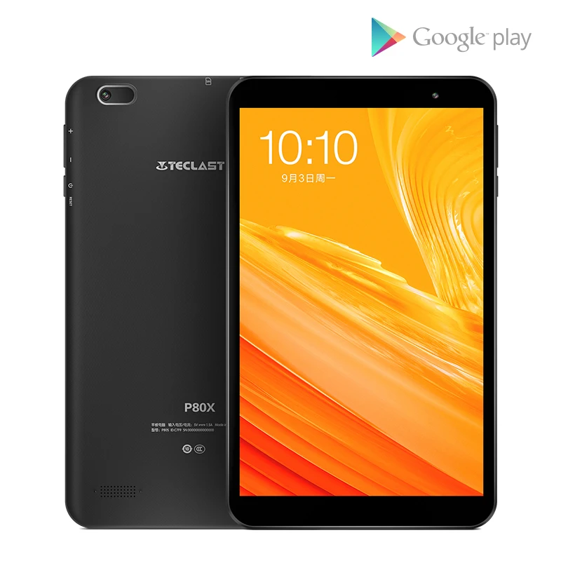 tablet Teclast P80X 4 GTablet Android 9,0 SC9863A IMG GX6250 8 дюймов 1280x800 ips Восьмиядерный 1,6 ГГц 2 Гб ram 16 Гб rom планшет с двойной камерой - Комплект: tablet