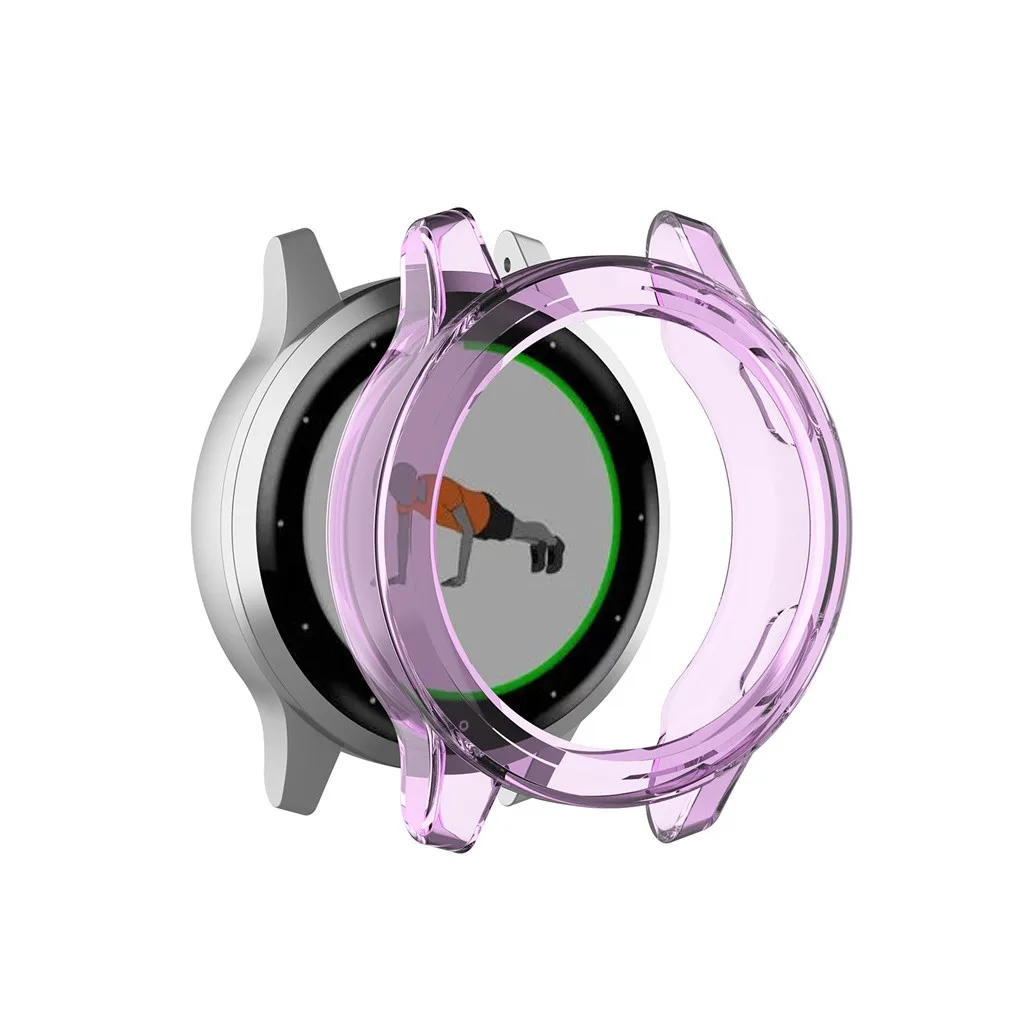 Case For Garmin vivoactive 4S Watch 42mm TPU Protector Case Replacement Film Protective Cover Shell Sport Smart Wacth Frame 19Nv