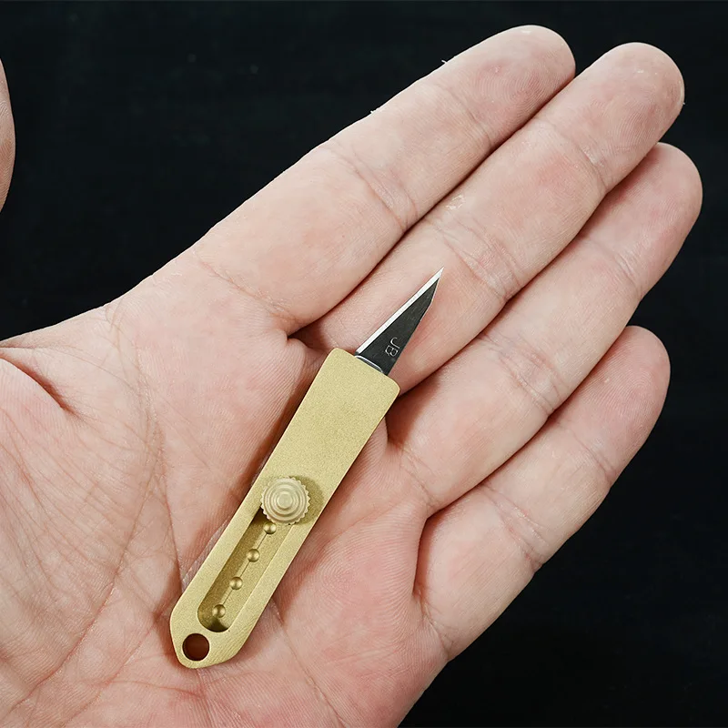 Открытый выживания складной нож брелок портативный Нержавеющая сталь металл Многофункциональный практичный Emergent инструмент кемпинг брелок