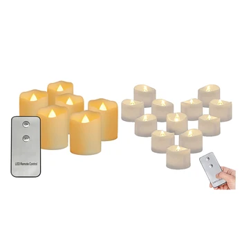 

LED Remote Control Candle Light Remote Control Electronic Candle Built-in Battery Party Surprise Tea Wax