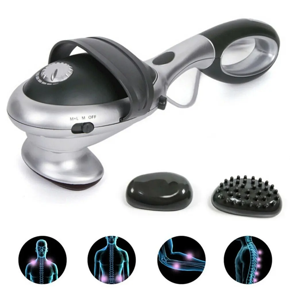 

Handheld Electric Body Heated Massager Stick Infrared Body Neck Back Massage Waist Cervical Massager Massager Hammer Vibration