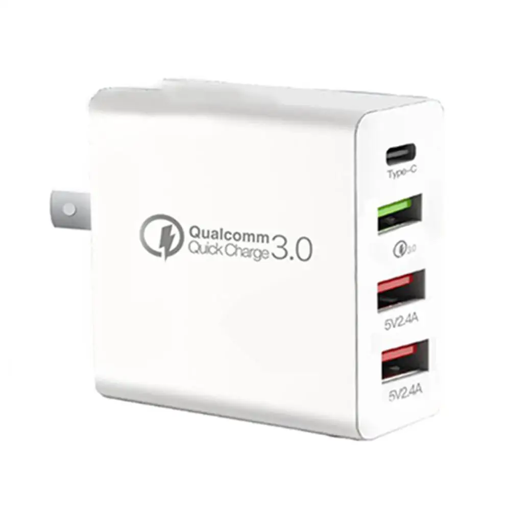 QC 3,0 быстрое зарядное устройство 48 Вт type-C быстрое зарядное устройство USB зарядное устройство адаптер для samsung huawei телефон планшет зарядное