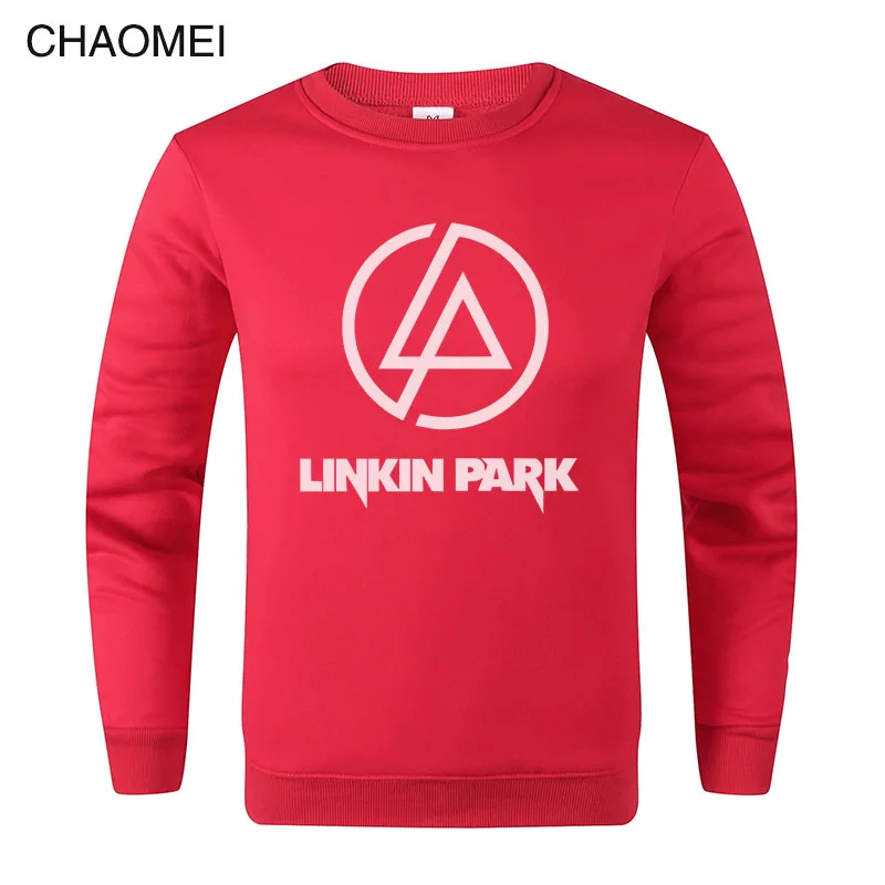 Стиль пуловеры Linkin Park толстовки хип хоп Lincoln Rock мужские с длинным рукавом теплые флисовые модные повседневные толстовки C104