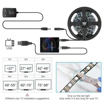 

Ambilight WS2812B 5050 Dream Color RGB LED Strip light