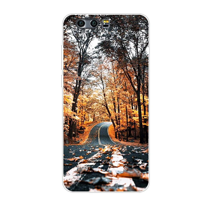 Мягкий TPU чехол для huawei Honor 9 STF-L09 STF-AL00 STF-AL10 STF-TL10 силиконовый чехол-накладка для телефона чехол для huawei Honor9 печати мешок ракушек