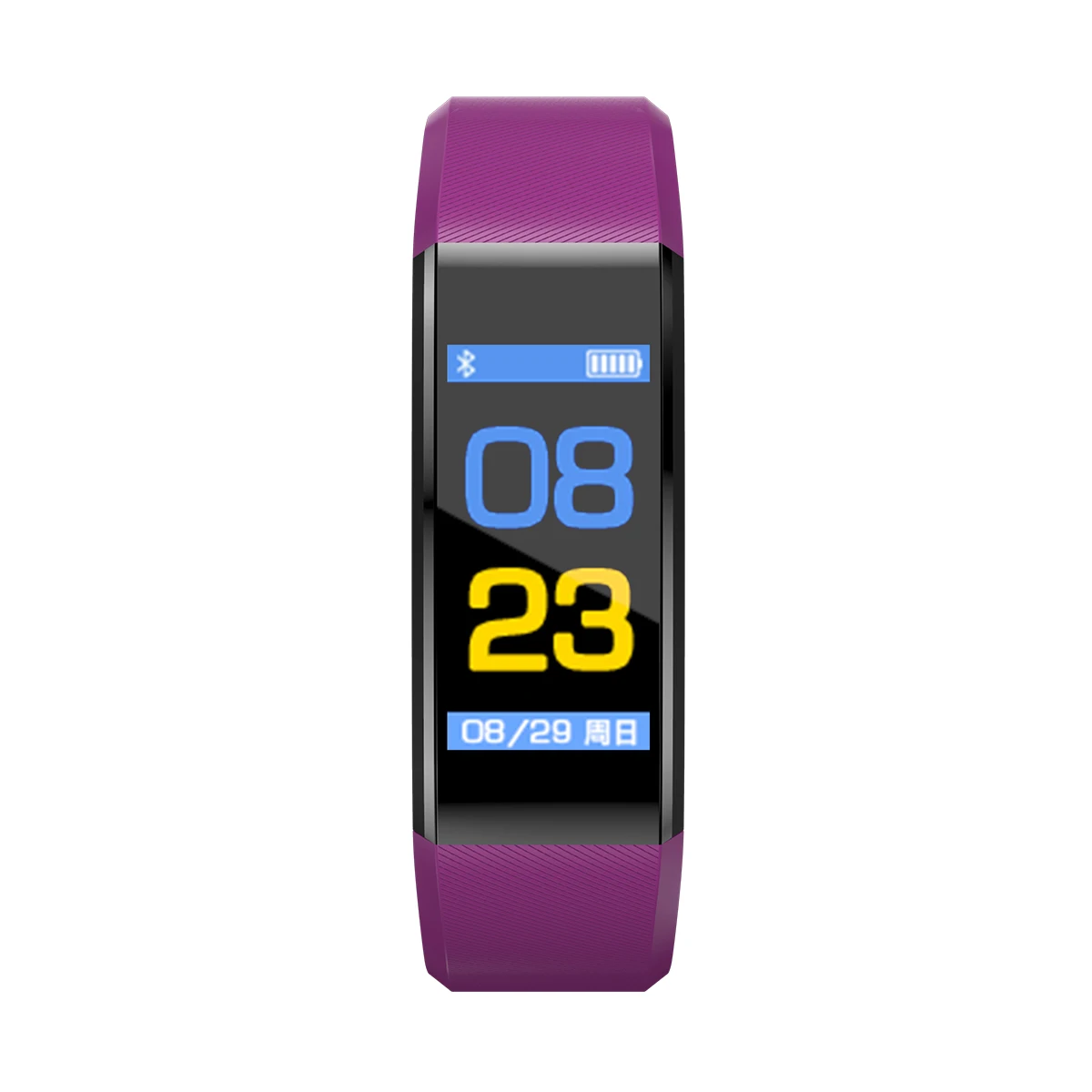 Новое поступление, женские Смарт-часы, кровяное давление, фитнес-трекер, монитор сердечного ритма, спортивные часы для ios android* Россия - Цвет: Purple