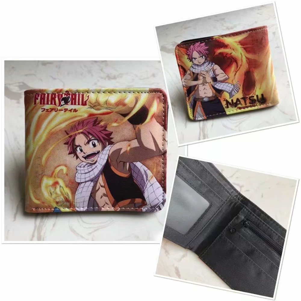 Anime Fairy Tail One Piece Cartoon Wallet My Neighbor Totoro Short Wallet Men S Wallet Coin Purses Gift Wallets Aliexpress