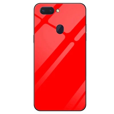 For OPPO R15 case R15pro tempered glass phone back cover For OPPO R15 pro casing OPPOR15 R 15 pro Gradient glass cases shell - Цвет: A2