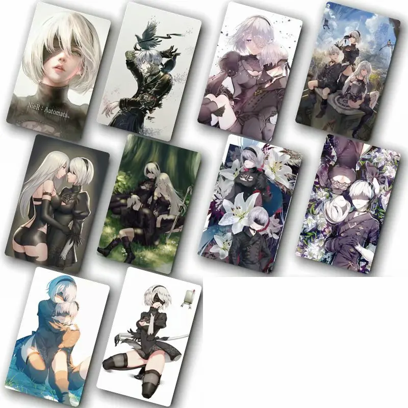 NieR:Automata Sticker 100pcs Different Style Anime Stickers Bus ID Waterproof DIY Card Stikers Classic Toys