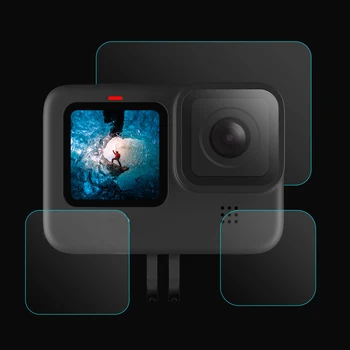 

Tempered Glass Screen Protector For GoPro Hero 9 Black Lens Protection Protective Film for Gopro9 Go Pro 9 Camera Accessories