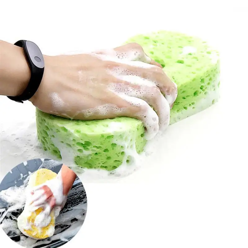 5pcs/Pack Auto Car Wash Sponge Cleaning Cleaner Washing Car Wash Clean Detailing For Polishing Porous Car Sponges Random Color