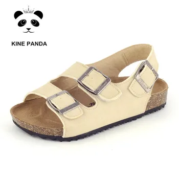 

KINE PANDA Summer Beach Shoes Kids Sandals Teen Boys Toddler Girls Sandals School Big Kids Gladiator Sandals Holiday Flats