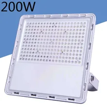 200W Светодиодный прожектор светильник! 3-летняя гарантия! SMD3030 160LM 12V 24V AC85-265V IP65 на открытом воздухе точечный светильник