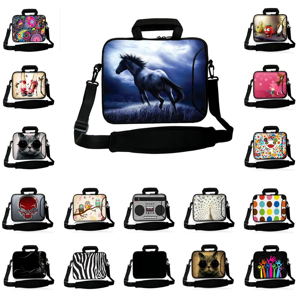 Capa Para Notebook Messenger Handle Bag New 10 12 13 14 15 15.6 14.1 17 16 inch Laptop Shoulder Strap Carry Case For Lenovo Dell