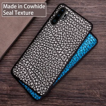 

Phone Case For Huawei Pro P10 P20 P30 lite Mate 10 20 Pro Y9 P smart 2019 Seal texture For Honor 7X 8X 9 10 20 lite case