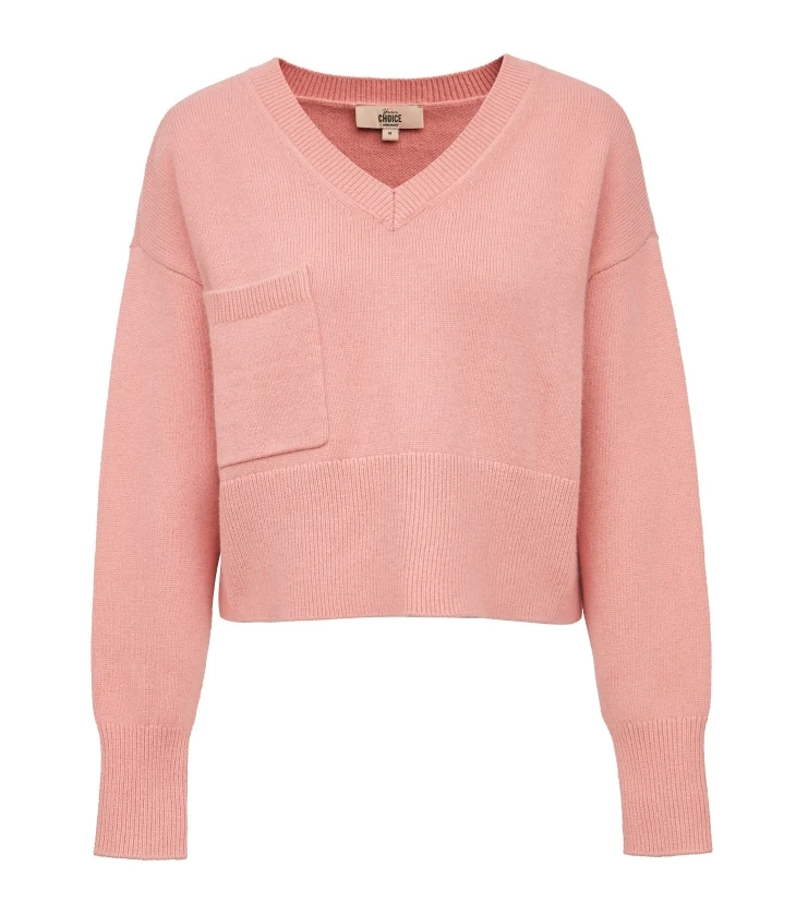 Vero Moda женский свободный крой из кроличьего меха овечья шерсть вязаный свитер с v-образным вырезом | 319313548