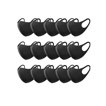 

15PC Unisex Windbreak Seamless Outdoor Riding Quick-drying Keep Mask Cloth Mask Breathable Mouth Mask Washable Reusabl