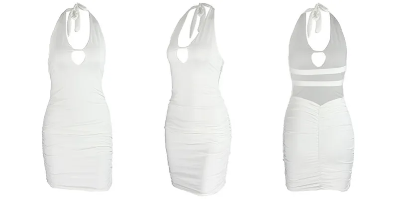 backless halter mini dress02