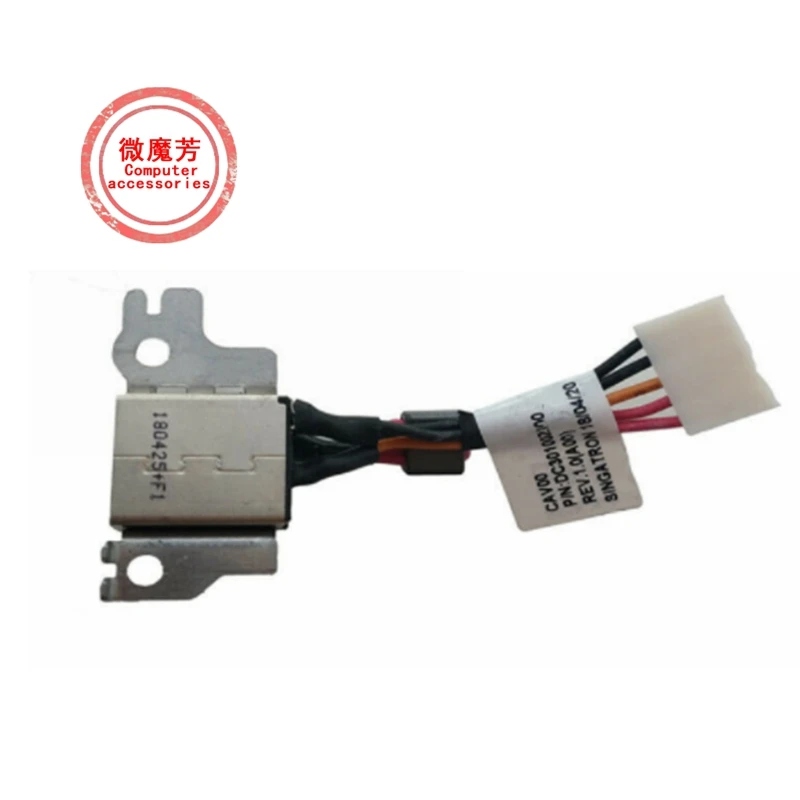 

New for Dell Chromebook 3180 3181 3189 Latitude 3189 DC Connector Cable XNJ46 0XNJ46