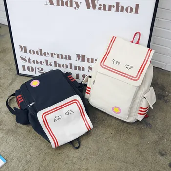 

Anime Card Captor Cardcaptor Sakura Cosplay Canvas Backpack Student School Shoulder Bag Laptop Travel Rucksack Gift