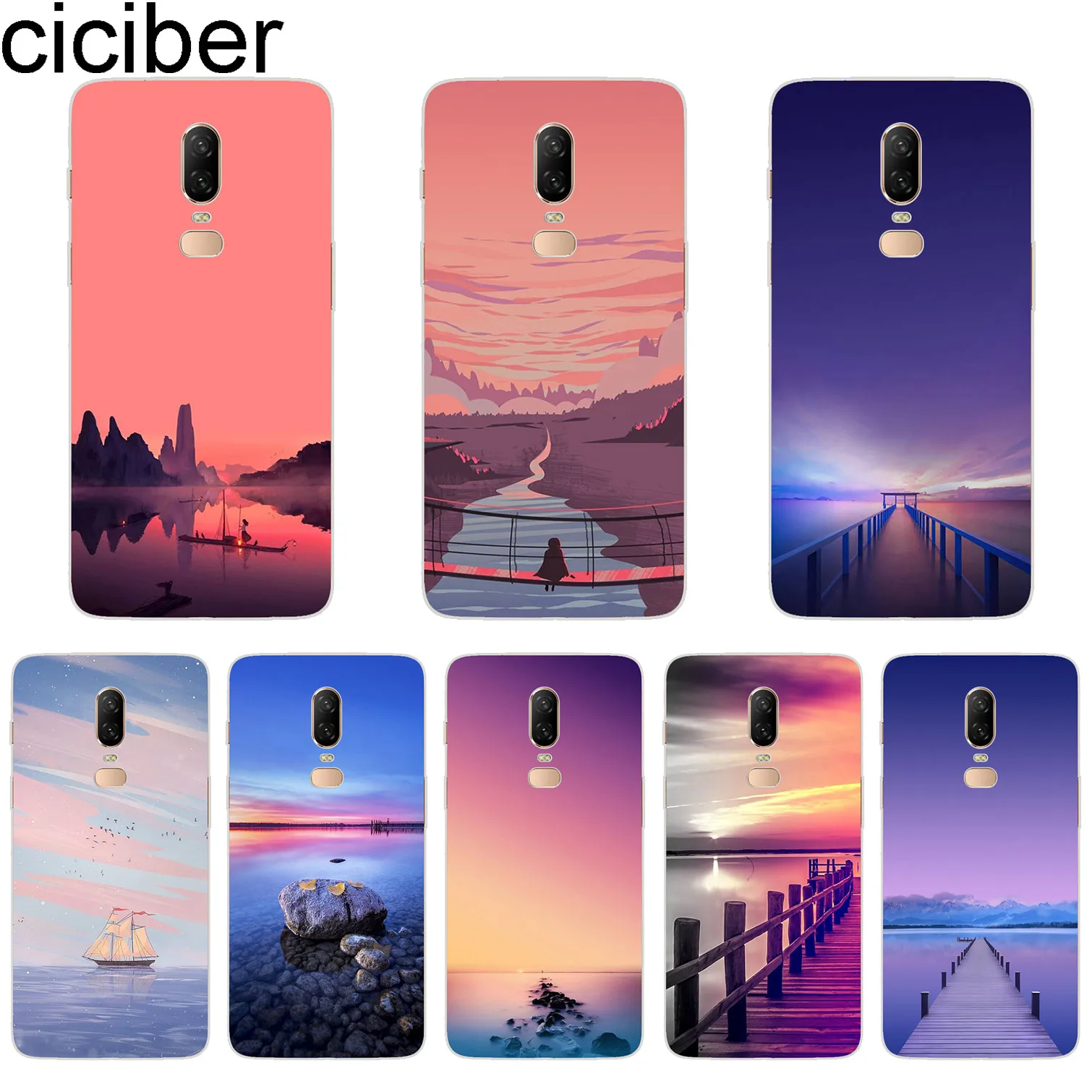 Чехол-накладка из мягкого ТПУ для Oneplus 1 + 7 Pro 6 5 T | Мобильные телефоны и аксессуары