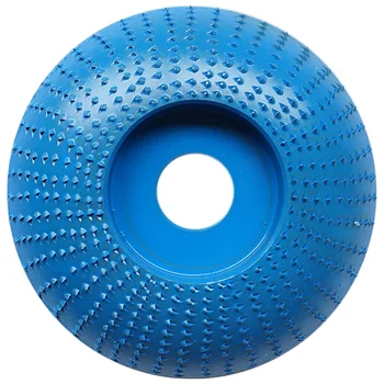 

4 Inch Wood Grinding Wheel Rotary Disc Sanding Wood Carving Tool Abrasive Disc Tools for Angle Grinder 8x8.3x1.5cm