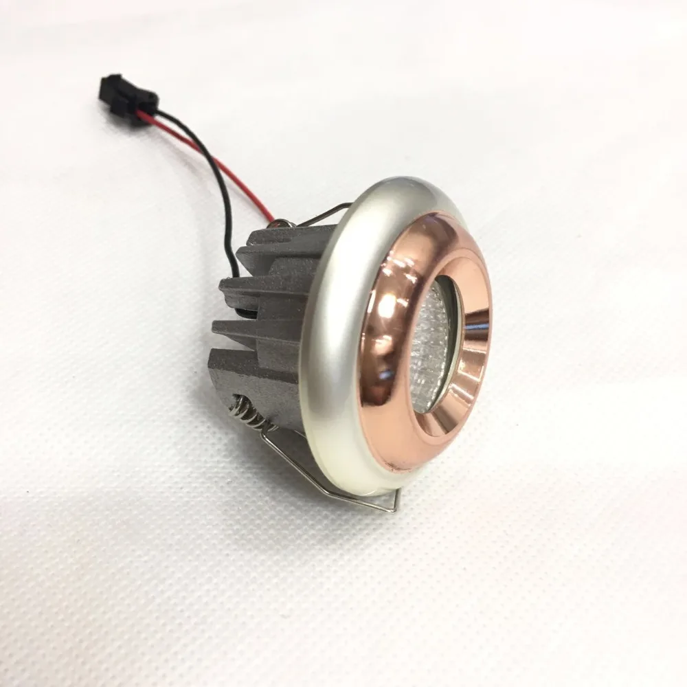 10 единиц 3 W светодиодный мини Einbauleuchte круглым verstellbarer черно-белую пятно Deckenlampe 220 V светодиодный-Schrankleuchte